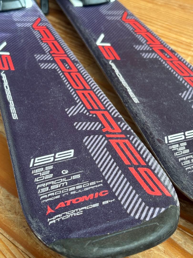ATOMIC VS VARIOSERIES 159cm スキー板