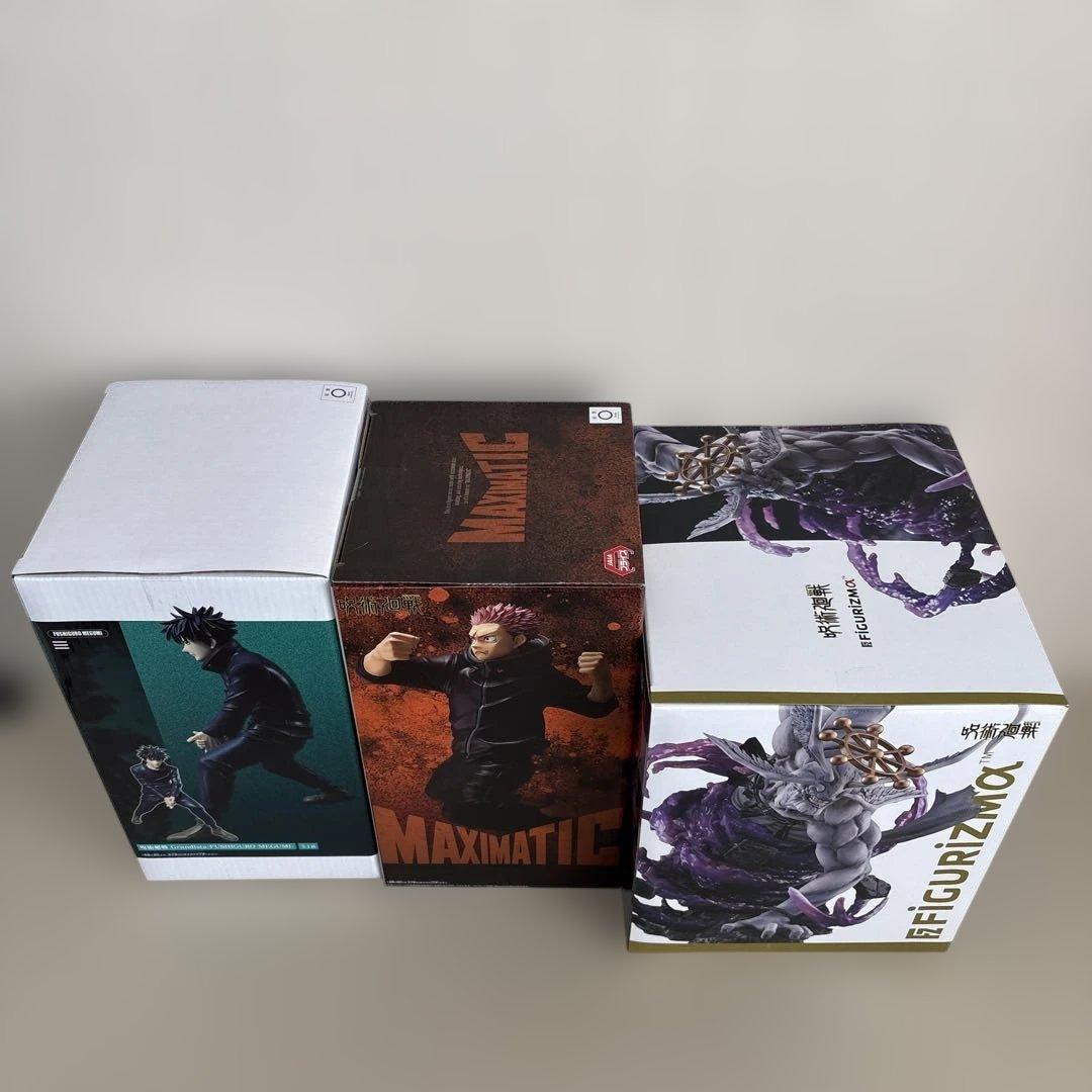 呪術廻戦フィギュアコレクション 3点セット