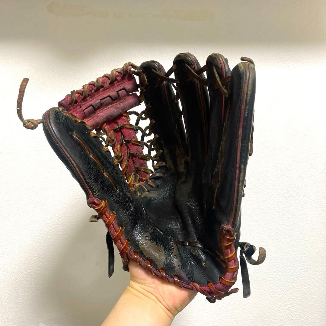 スラッガー 千葉ロッテ清田モデル プロ使用 硬式 外野手