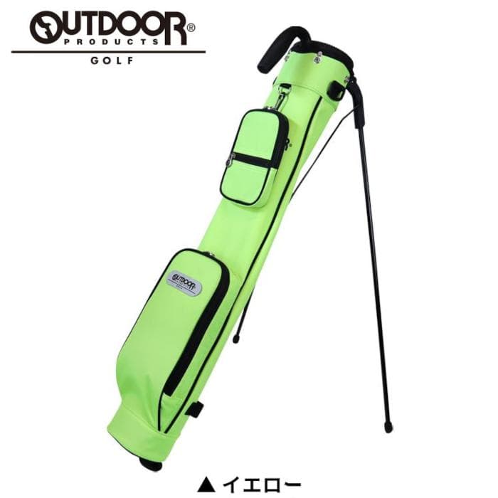 新品 OUTDOOR GOLF アウトドア ゴルフ セルフスタンド イエロー