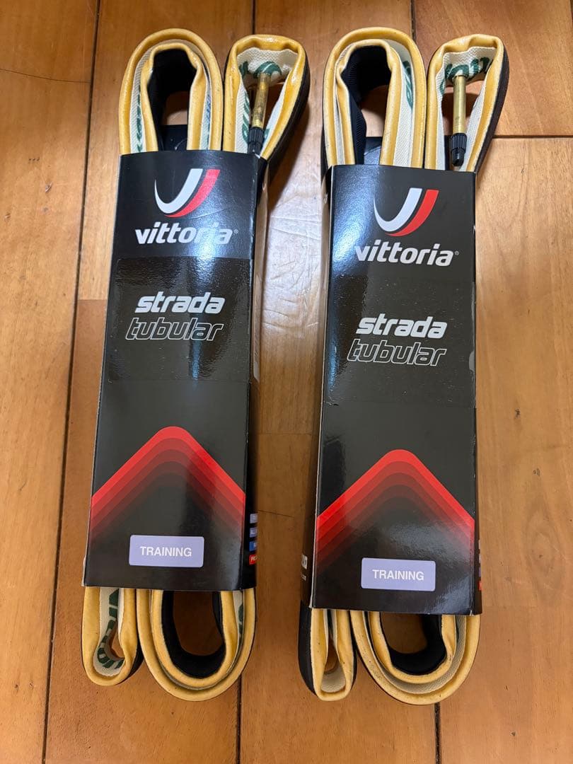 vittoria strada tubular 21-28 2本セット おまけ付