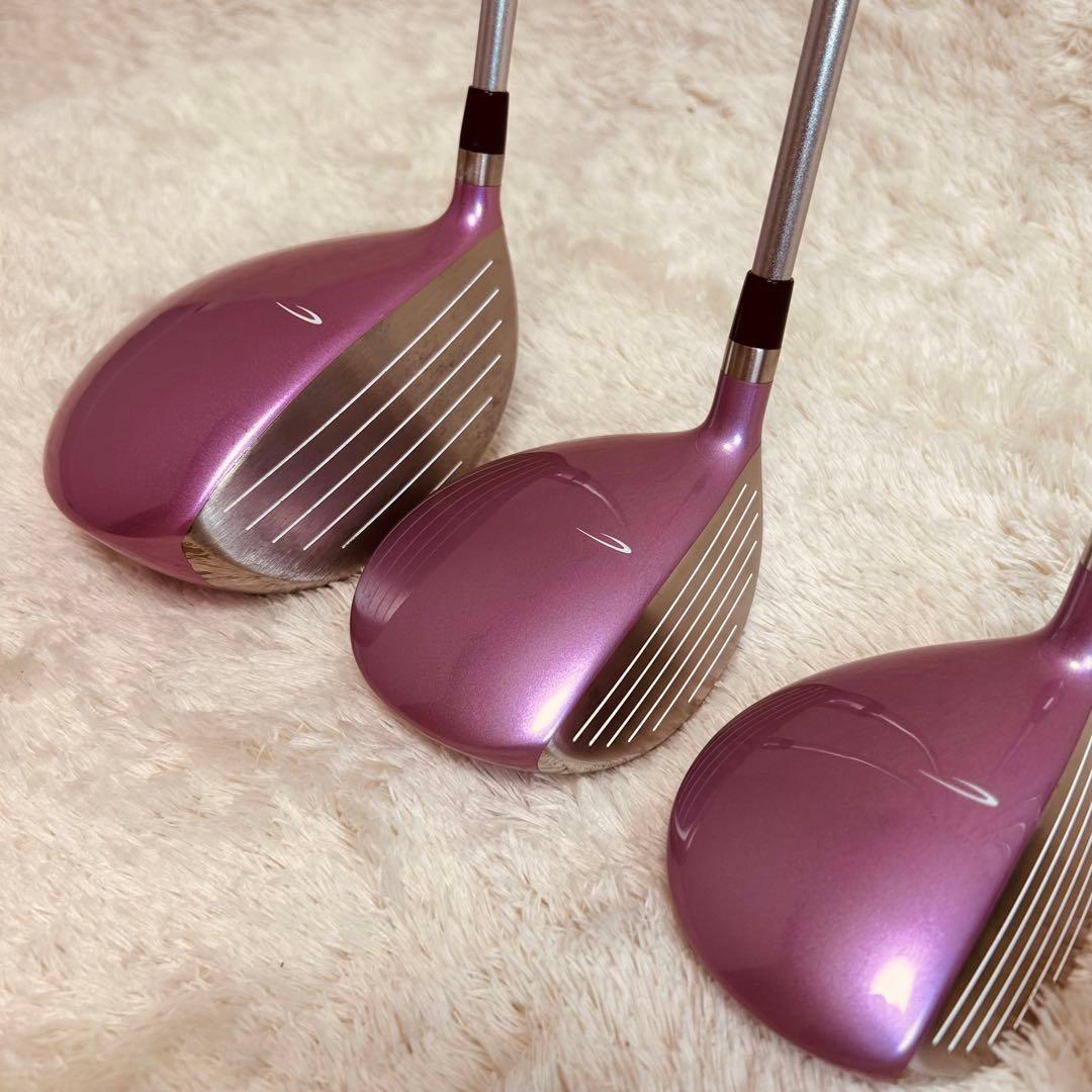 【美品】ミズノゴルフ　efil エフィル　レディース　クラブセット　7本