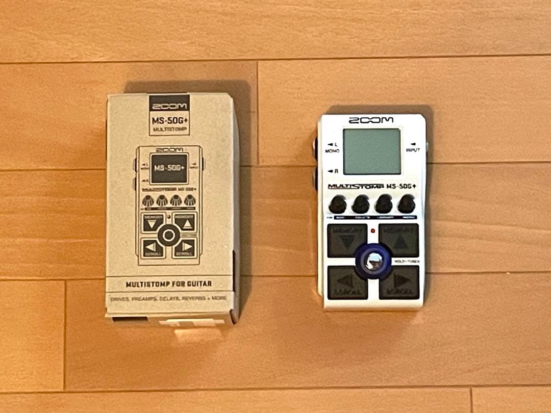 ZOOM MS-50G+ マルチエフェクター 箱付き