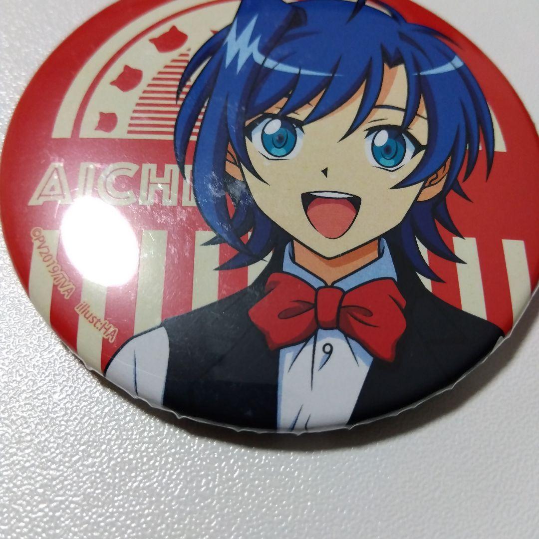 【カードファイト!! ヴァンガード】先導アイチ 描き下ろし 缶バッジ カフェ