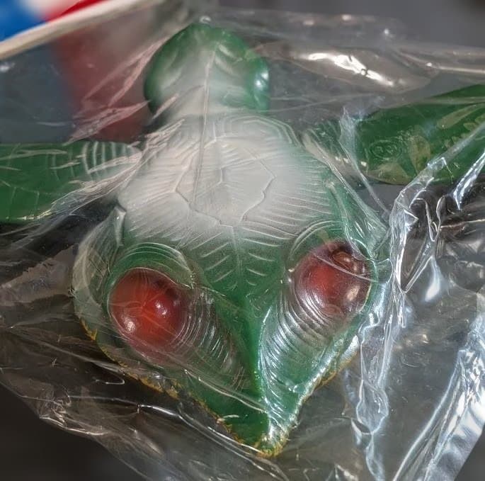 平成ガメラ飛行形態（マルサン）ミドルサイズ 未開封ソフビフィギュア