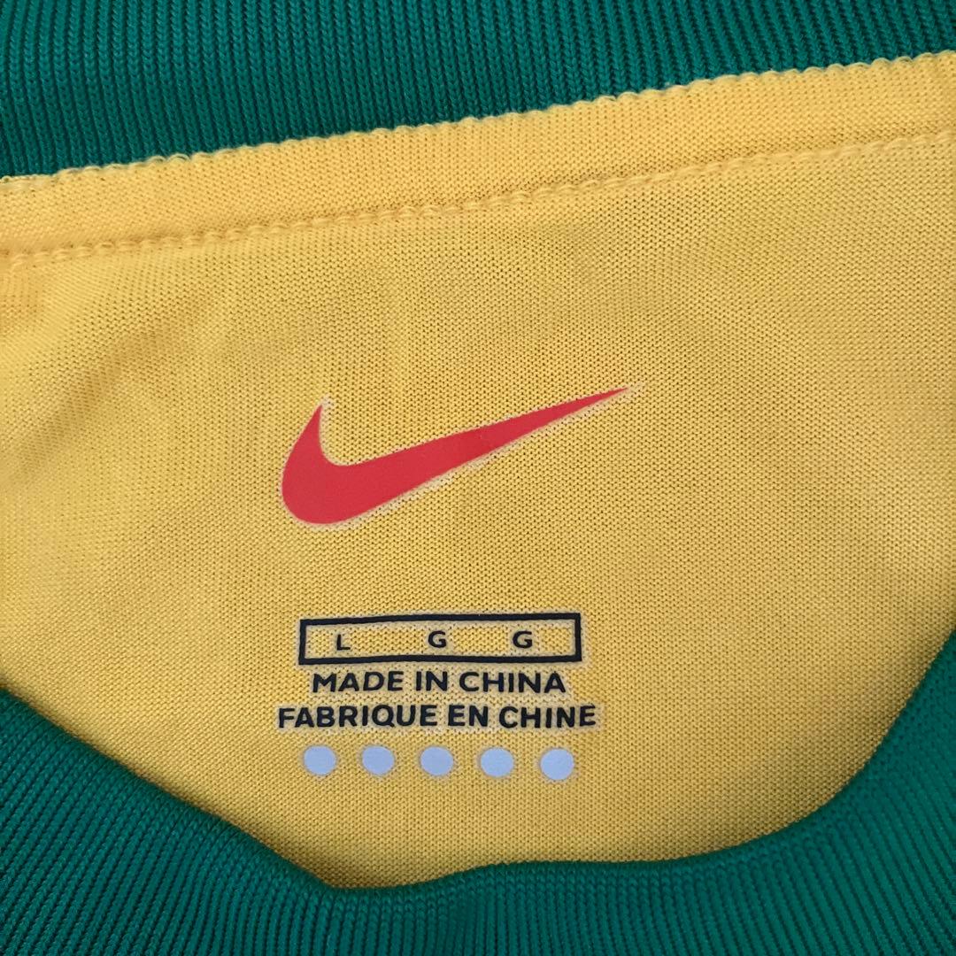サッカーブラジル代表99年ユニホーム　Ｌサイズ