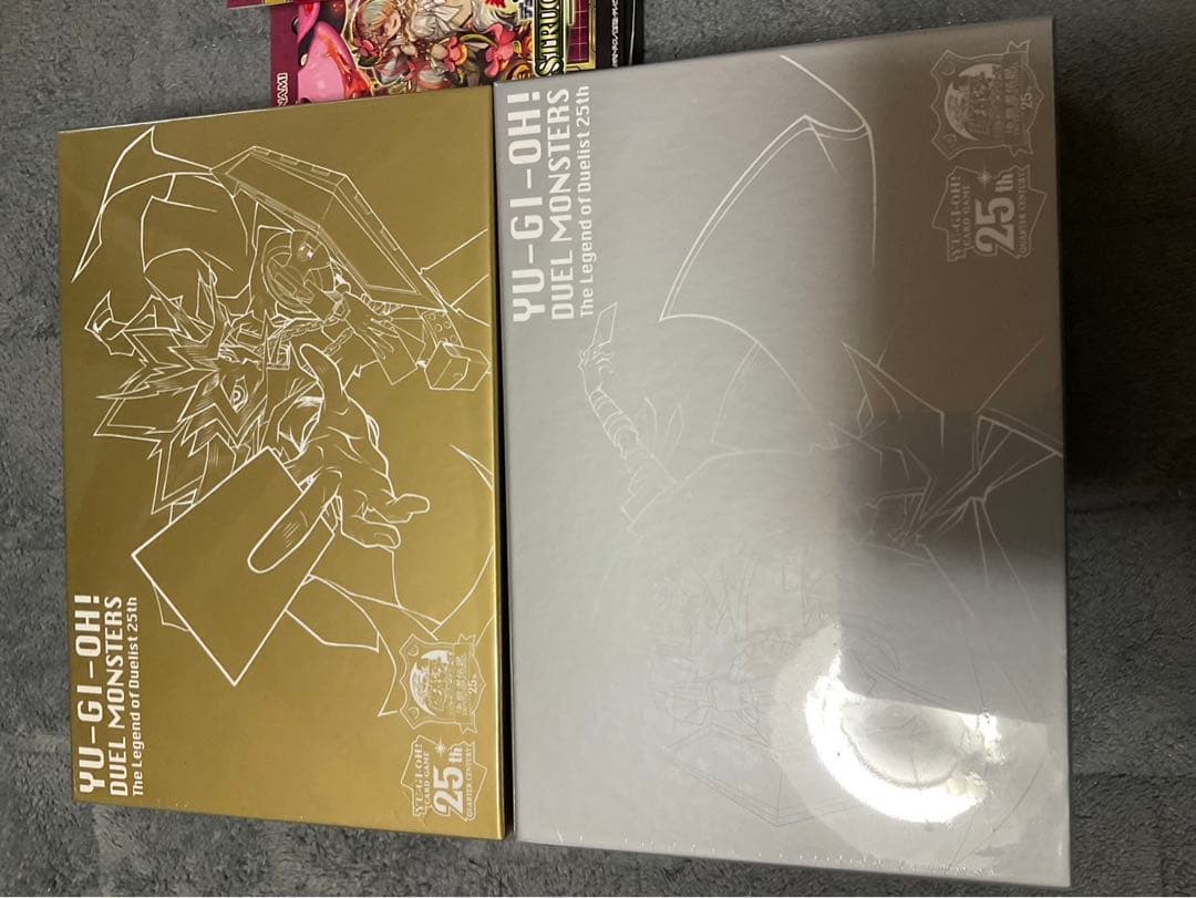 【新品未開封】決闘者伝説スーベニアボックス（遊戯、海馬）＋蟲惑魔の森ストラク3箱