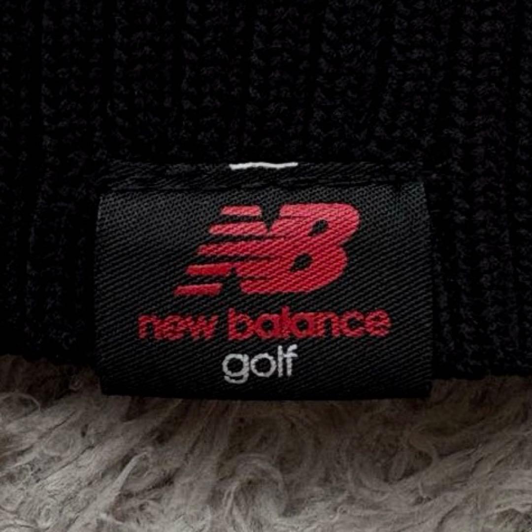 ★希少 Lサイズ★ New Balance ゴルフ ストレッチ ニット 黒