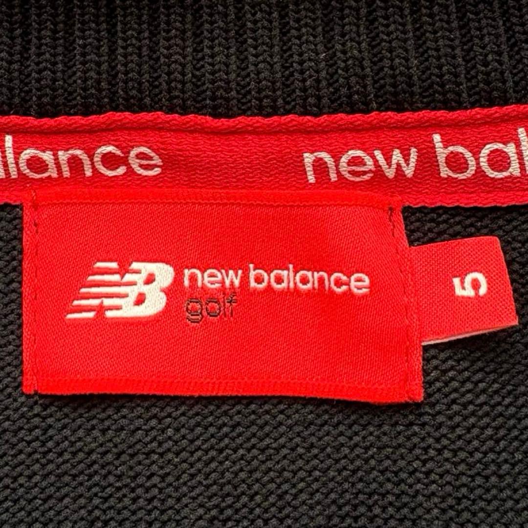 ★希少 Lサイズ★ New Balance ゴルフ ストレッチ ニット 黒