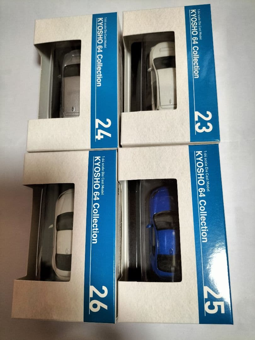 京商 1/64 コレクション スバル レヴォーグ とBRZ 4台セット未開封