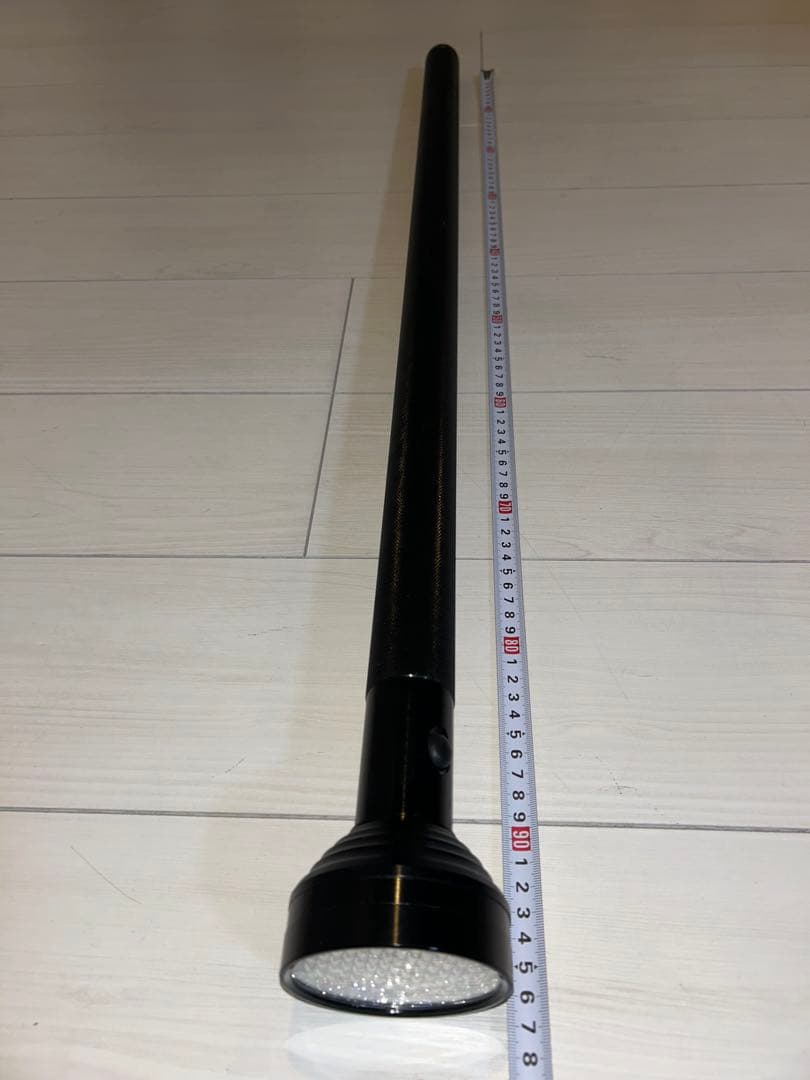 超ロングLEDハンディーライト 全長約96.5cm 軍用ライト　警棒　マグライト