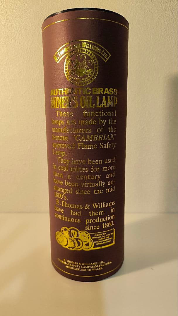 E.Thomas & Williams マイナーズランタン