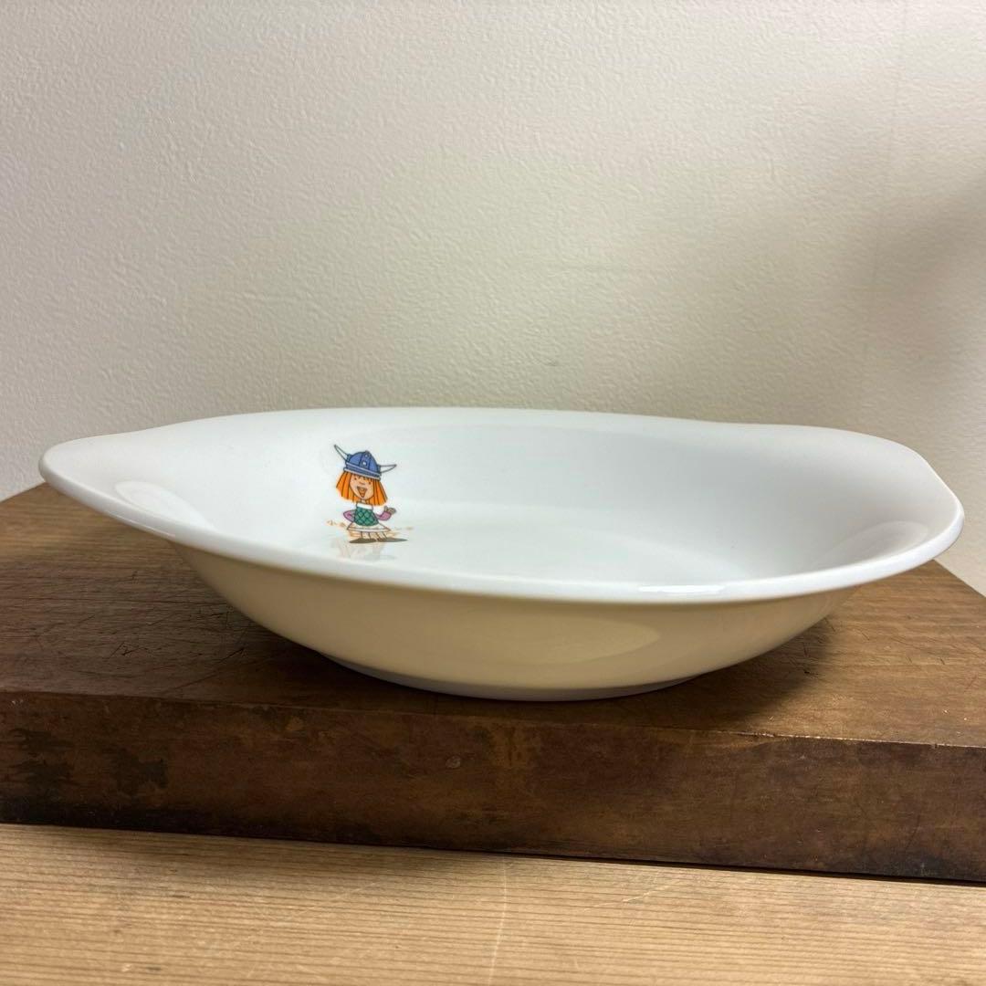 ✨昭和レトロ 小さなバイキング ビッケ 陶器 食器 3点 NIKO ズイヨー