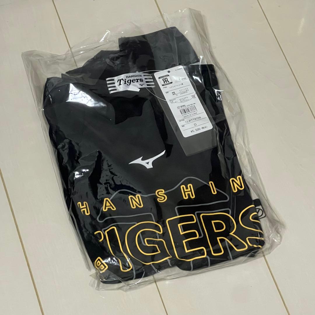 【新品未使用】阪神タイガース　レプリカTシャツ　ブラック　サイズ　O