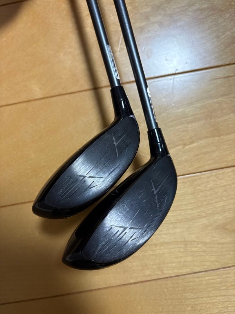 XXIO X 2024 3W 5W 2本セット 純正S ヘッドカバー付 綺麗