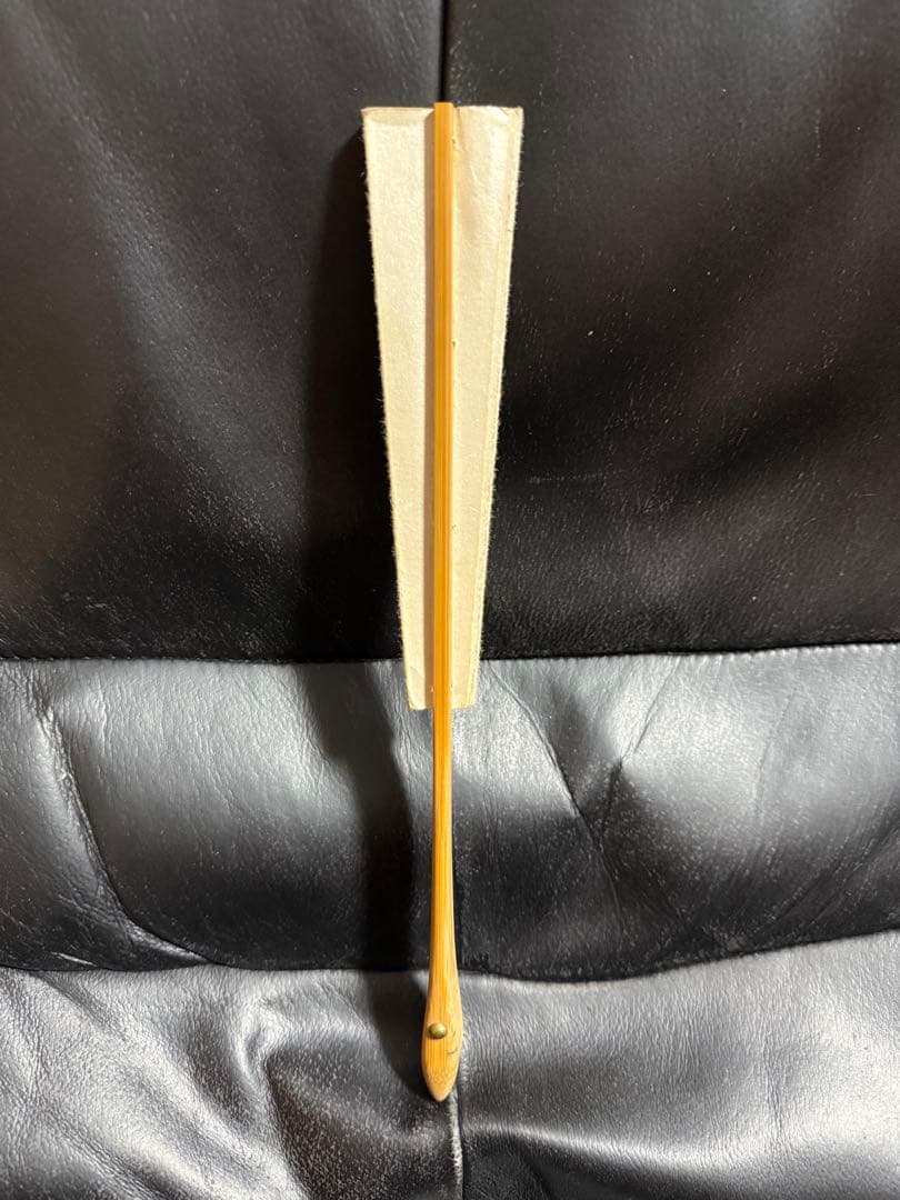 扇子　29cm 2枚組　金　鶴　松　飾り扇　飾舞扇　舞扇子　舞踊　着物　和装