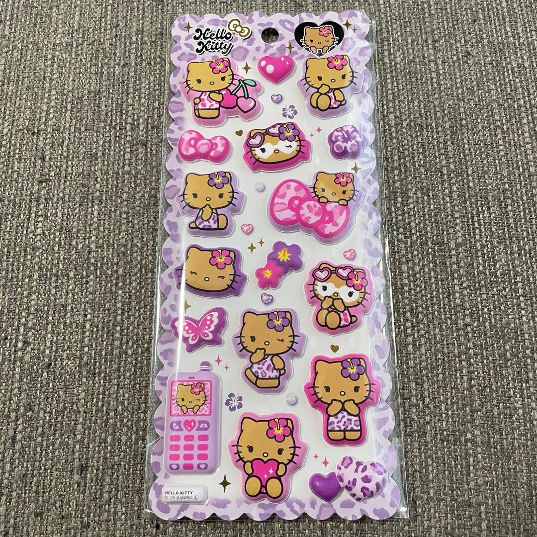 (*)様 うるちゅるポップシール　サンリオベビー　プリン　シナモン　日焼けキティ