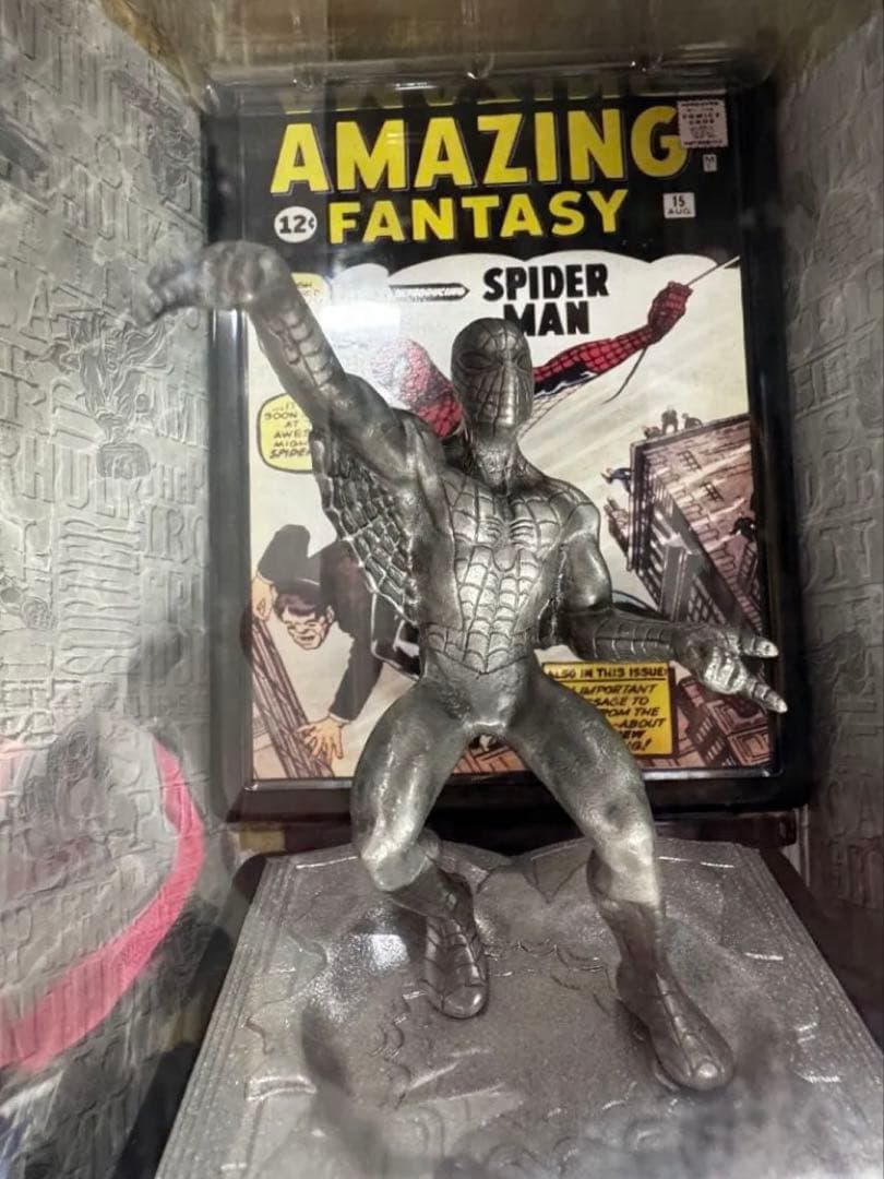 限定版スパイダーマン・ピューター・コミック・チャンピオンズ・フィギュア