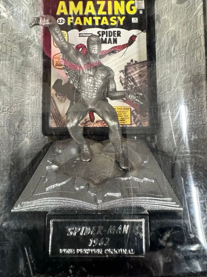限定版スパイダーマン・ピューター・コミック・チャンピオンズ・フィギュア