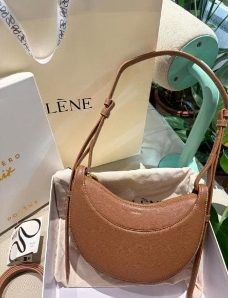 polene ポレーヌNuméro Dix バッグ キャメル