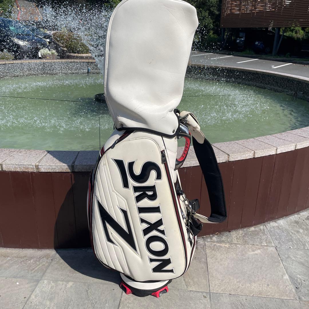 【中古】SRIXONスリクソンキャディバッグ フード付