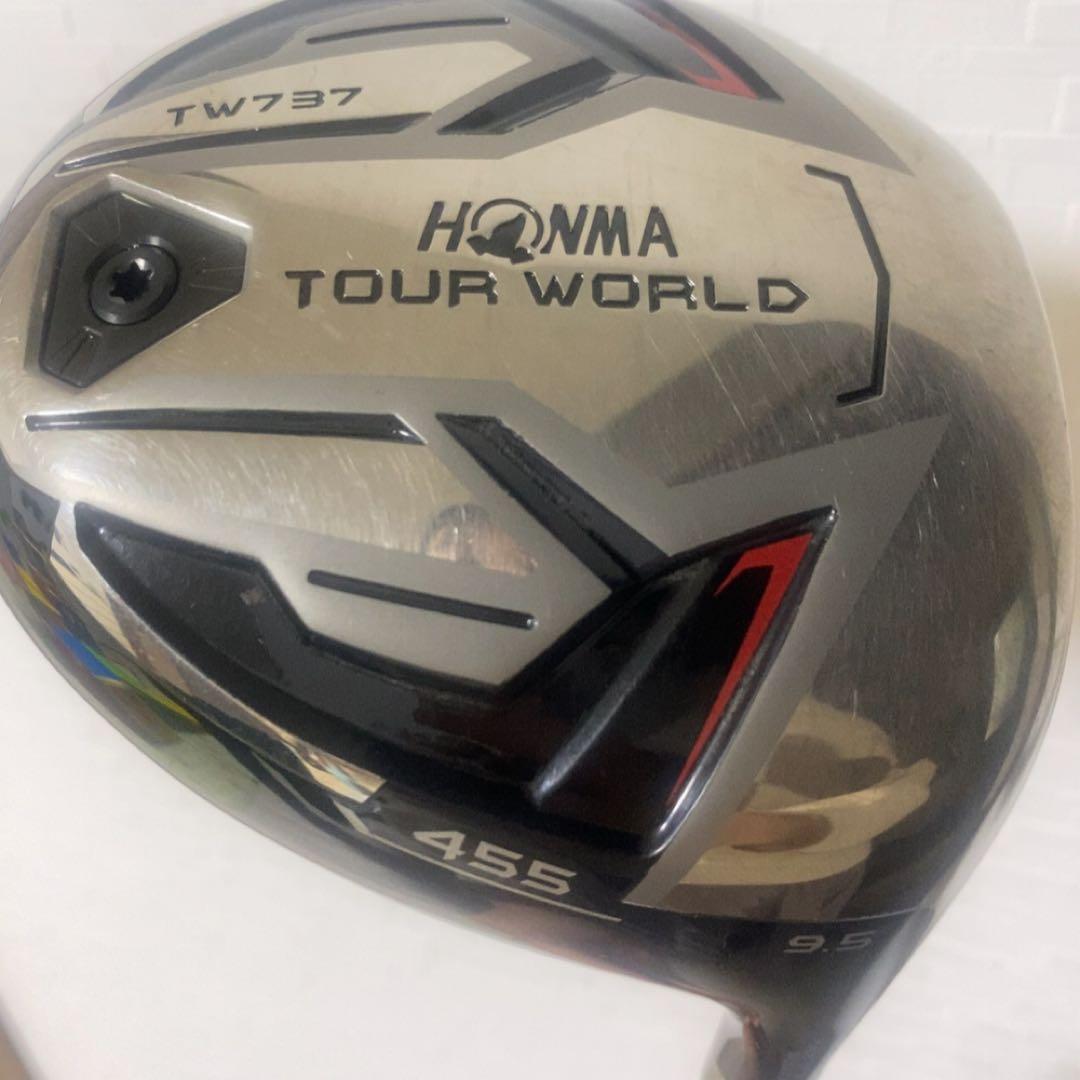 ホンマゴルフ TOUR WORLD TW737 455 ドライバー 9.5°