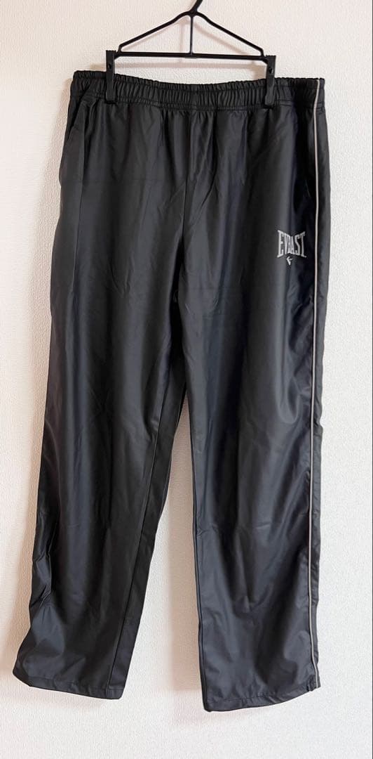 美品EVERLAST エバーラスト フィットネス サウナスーツ上下 セットアップ
