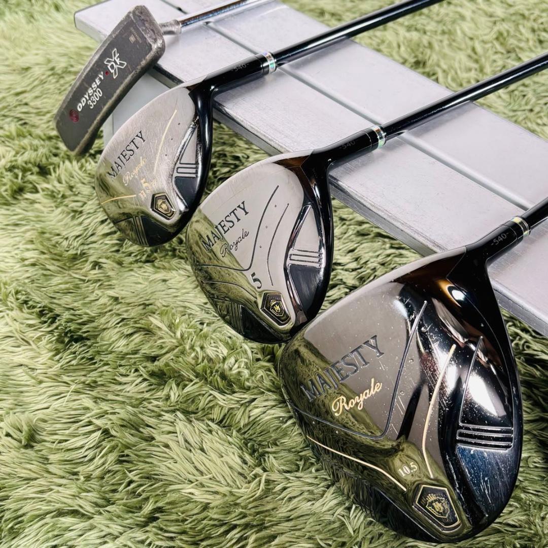 マジェスティ ロイヤル 12本セット メンズゴルフ 初心者 入門 大人気モデル