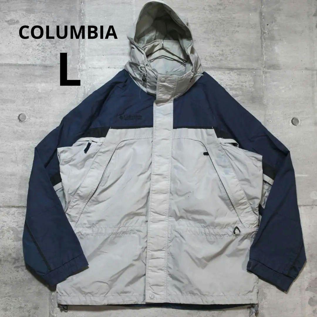 【軽量 ビッグシルエット 厚地】高撥水【L】Columbia スノージャケット