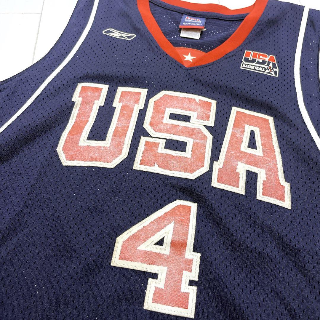 アイバーソン　USAオリンピック　バスケットボールユニフォーム　ヴィンテージ