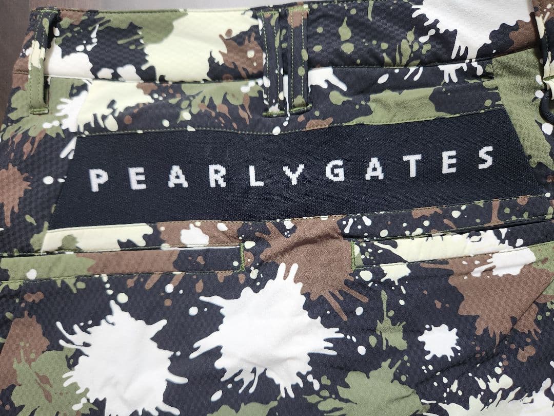 【超美品】PEARLY GATES カモフラージュ スカート