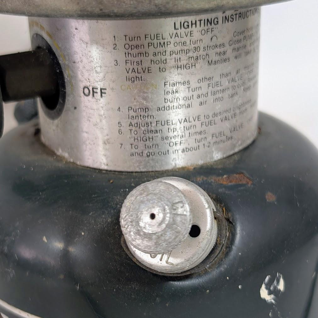 動作未確認　Coleman ワンマントル ランタン MODEL286A700