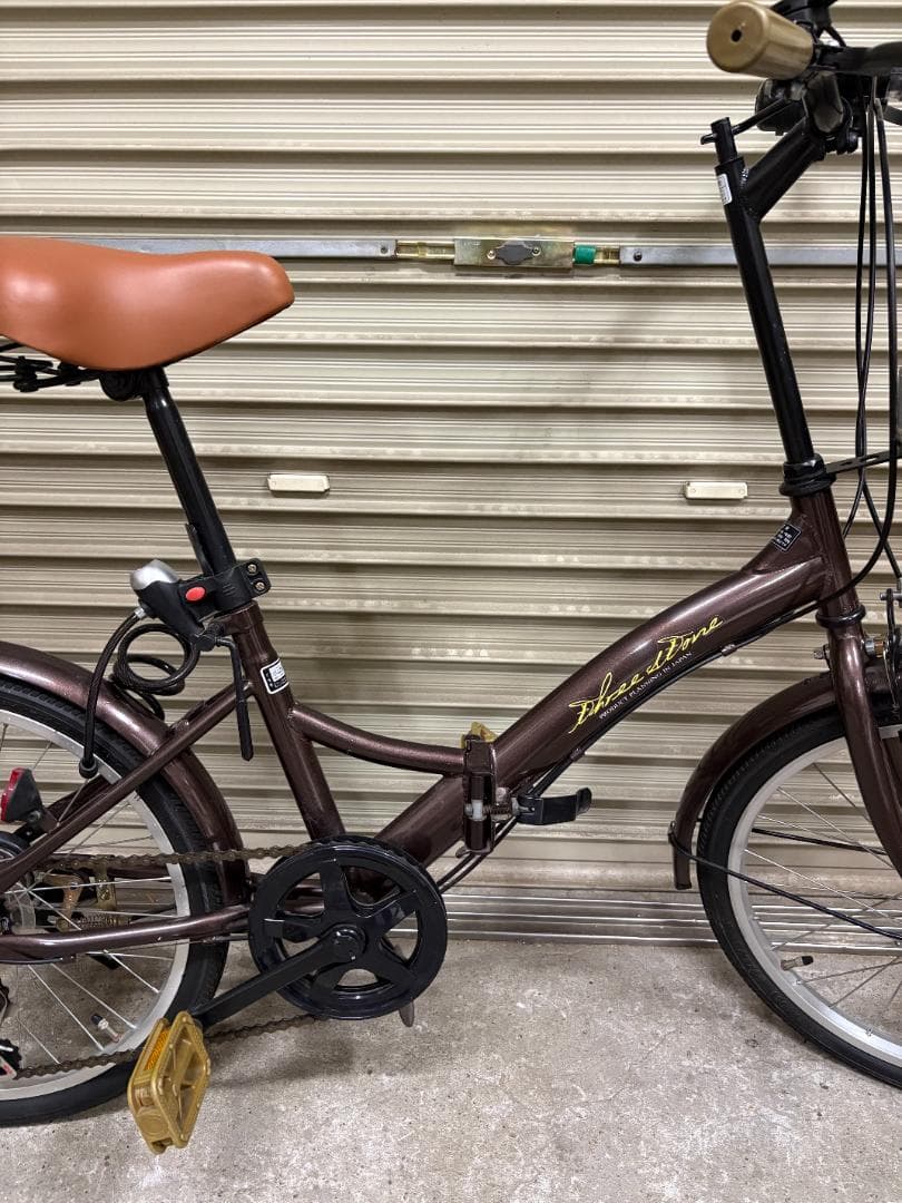 THREE STONE 折りたたみ自転車 20インチ P-008 要ブレーキ調整