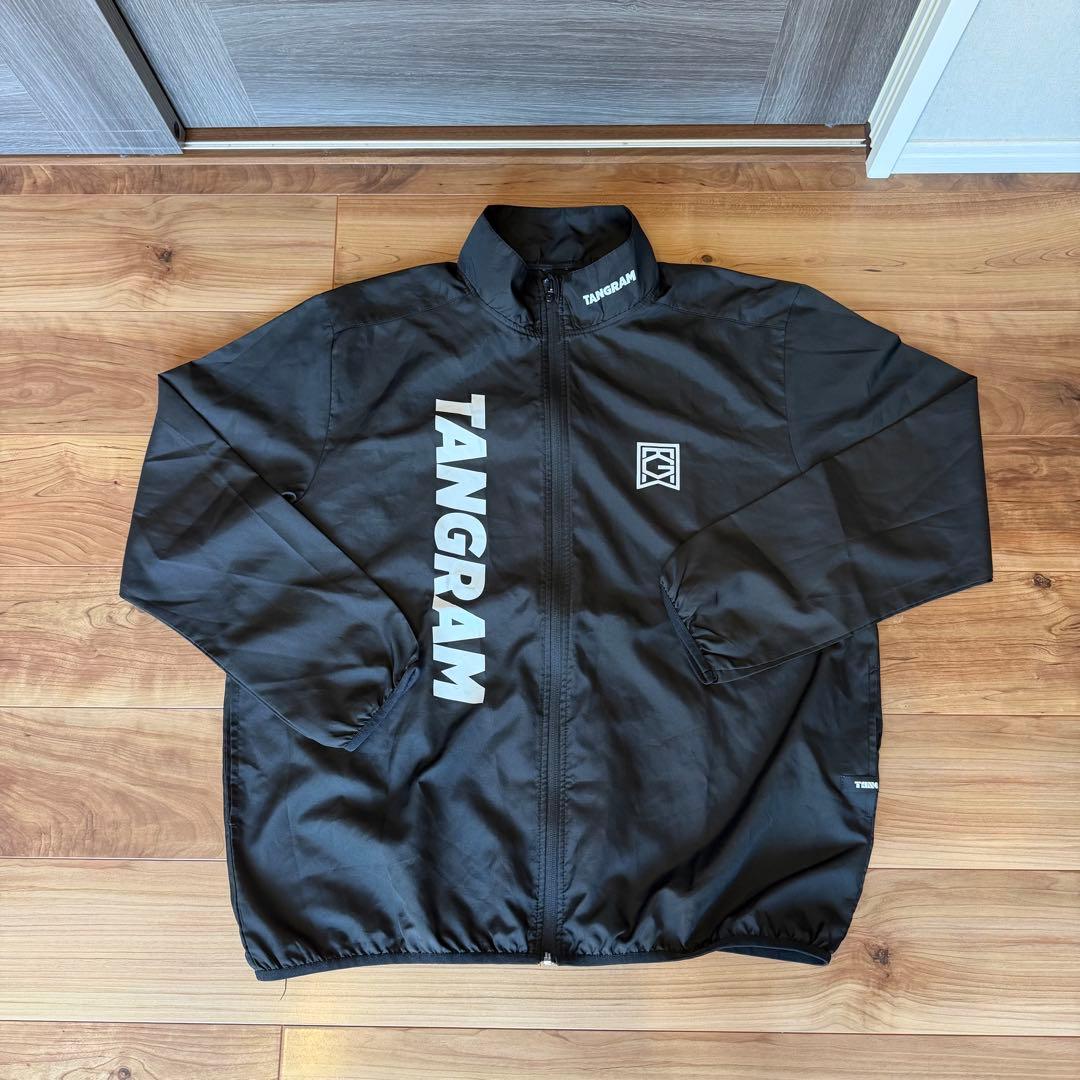 tangram SLANT LOGO RIP-STOP JACKET XL 黒