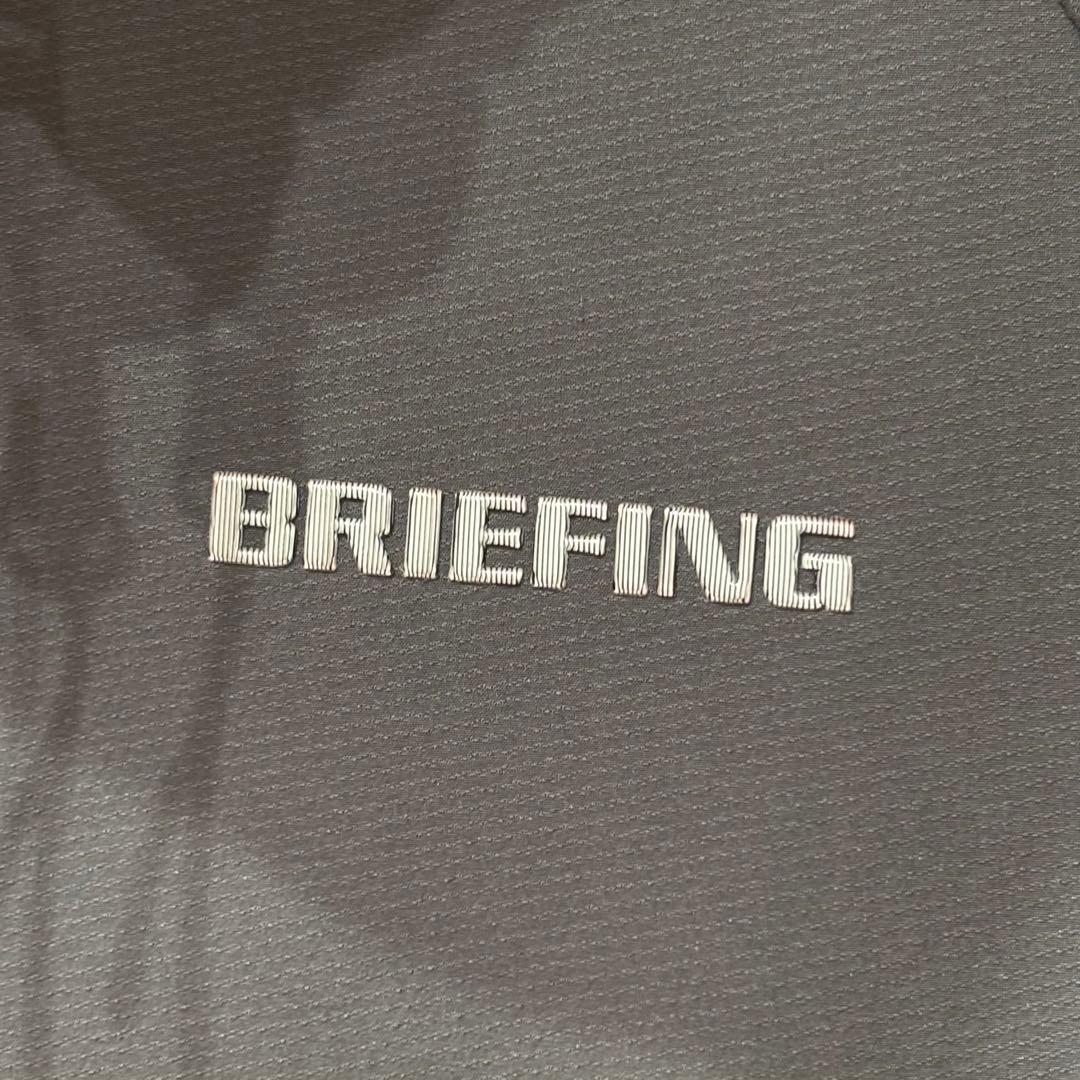BRIEFING GOLF パーカー　裏起毛　カーキ　メンズM