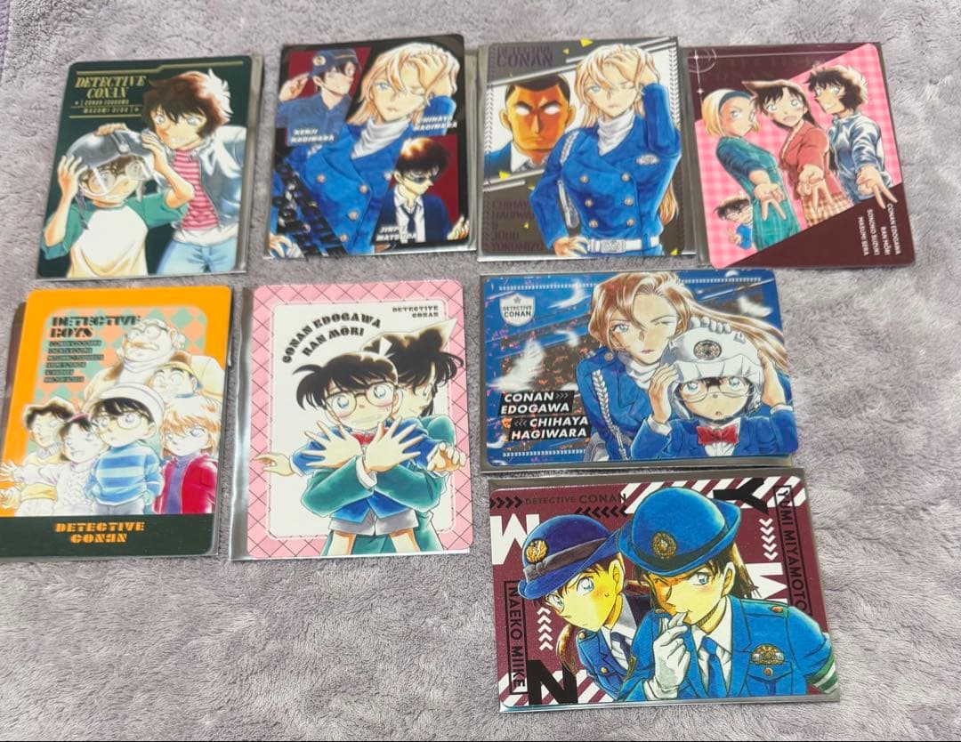 名探偵コナン 特典 トレーディンググラフィックコレクション 8枚セット