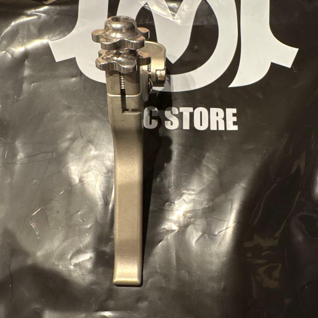 Paul ブレーキレバー 右のみ　シルバー 22.2mm ピスト　fgfs