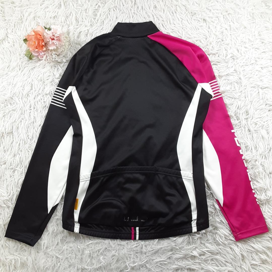 美品◎PEARL IZUMI パールイズミ サイクリングウェア 黒 白 ピンク