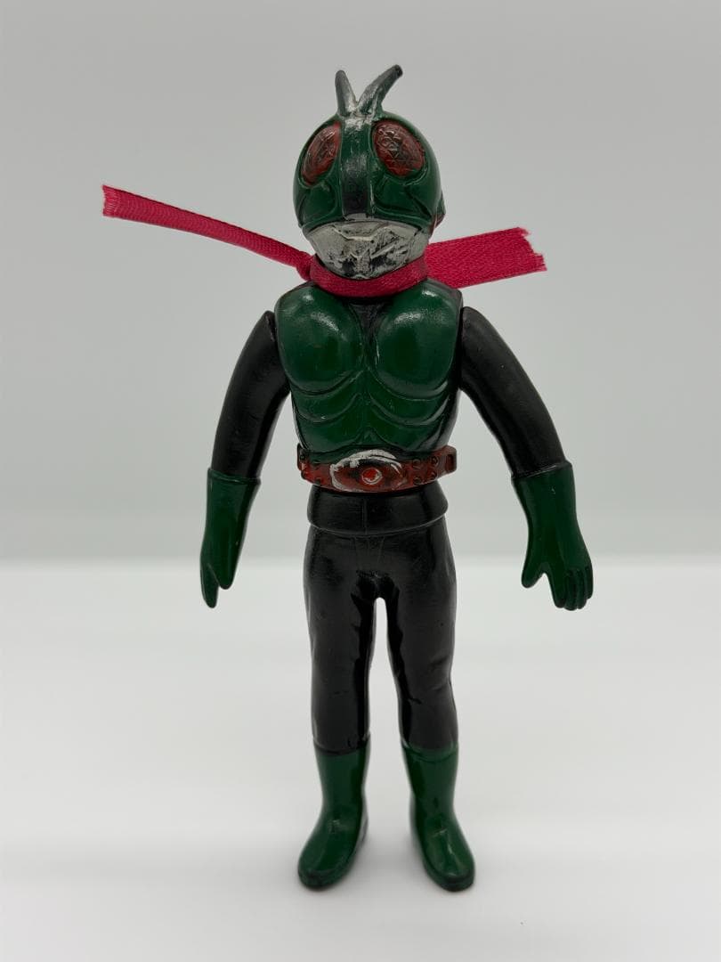 旧バンダイ製 仮面ライダー ソフビ フィギュア　14cm　当時物　レア　希少