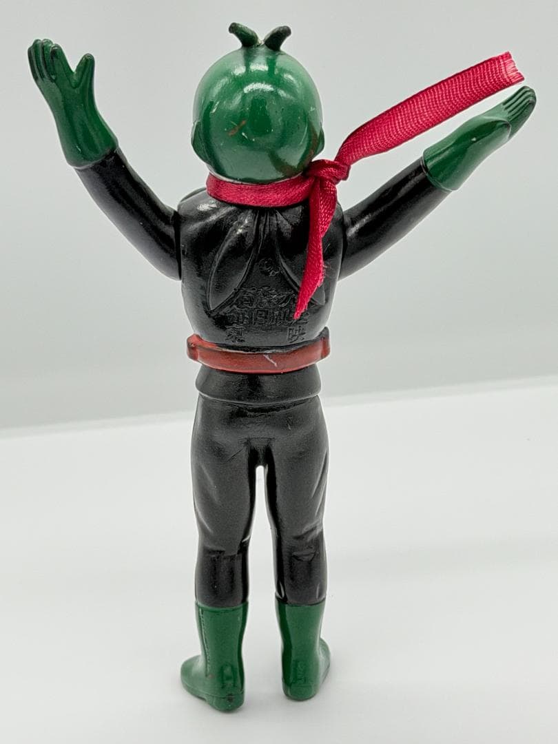 旧バンダイ製 仮面ライダー ソフビ フィギュア　14cm　当時物　レア　希少