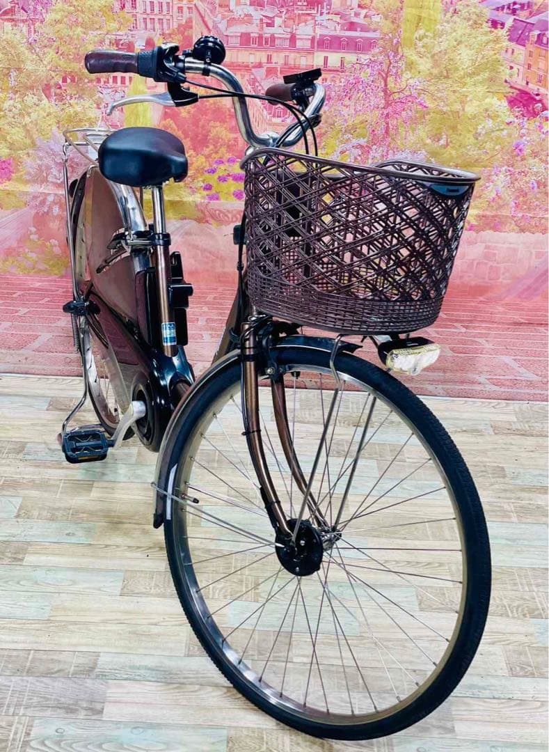 K2914 電動自転車パナソニック ママチャリ26インチ 8Ah 送料無料