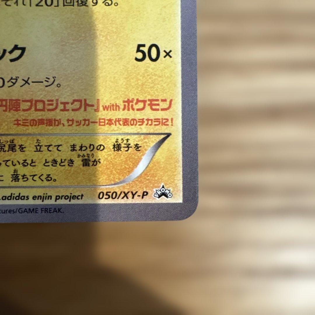 日本代表のピカチュウ：ポケモンNewモン! Book付録 PROMO XY