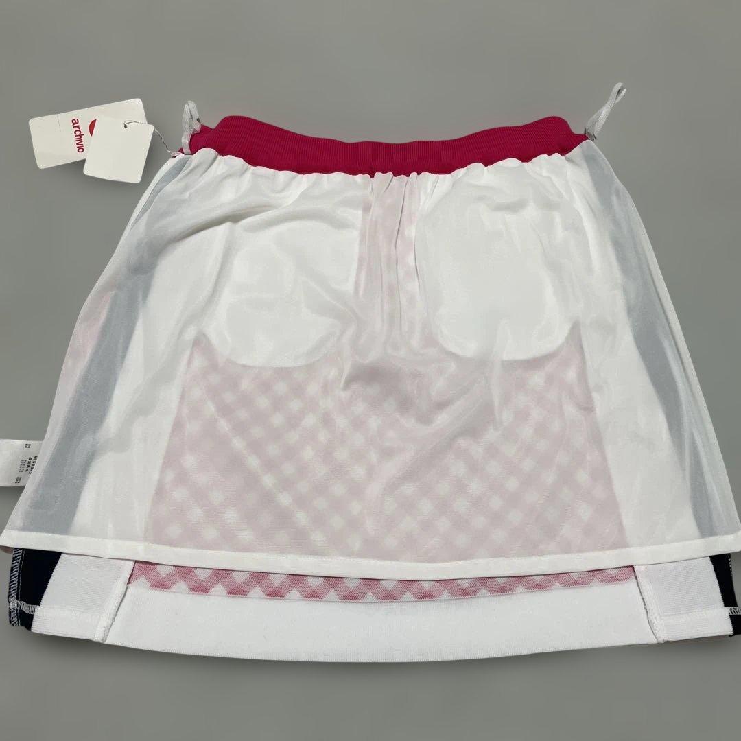 新品タグ付き archivio アルチビオ ピンク スカート ゴルフウェア 38