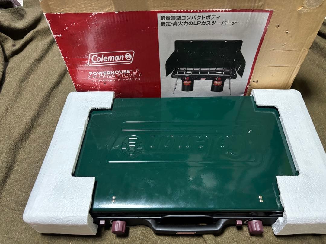コールマン　パワーハウスツーバーナーストーブⅡ 未使用品