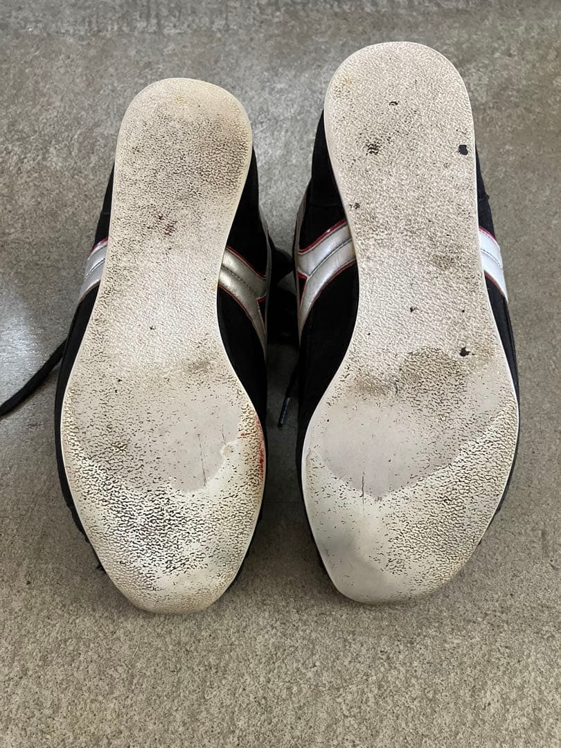 Mizuno ボクシングシューズ 黒/銀 26㎝