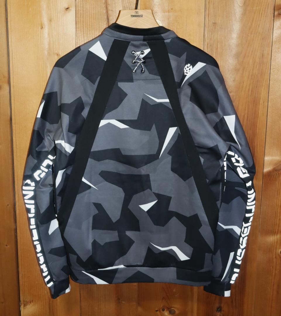 新品 ラッセルノ ゴルフ カモフラ ジップジャケット (4/Mサイズ) Ⓗ