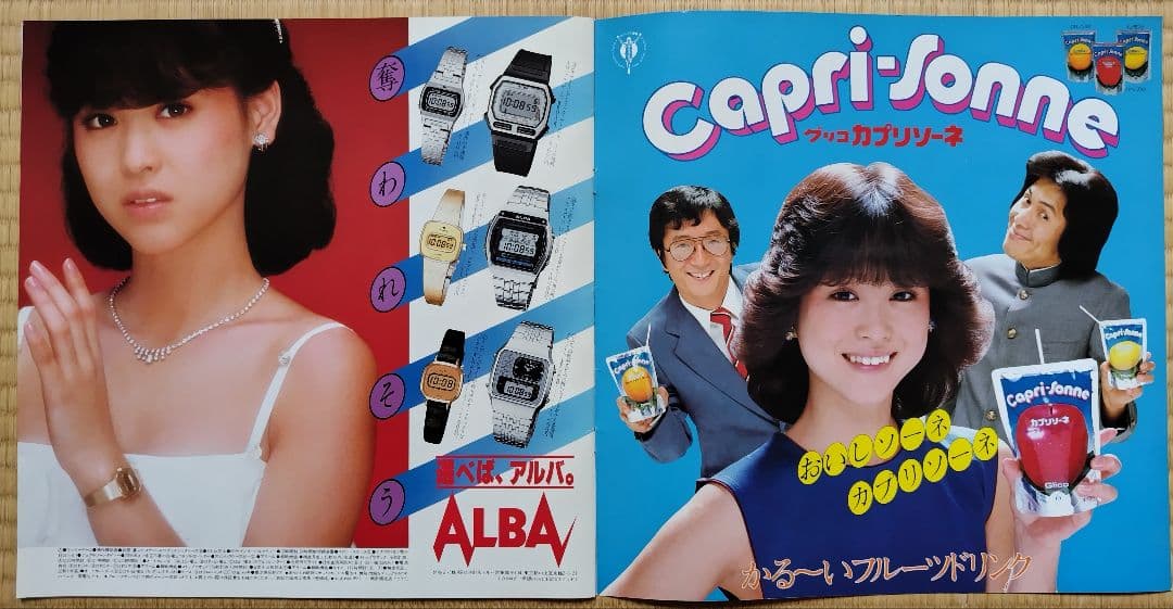 松田聖子 写真集 コンサートパンフレット 30センチ×30センチ 全20ページ