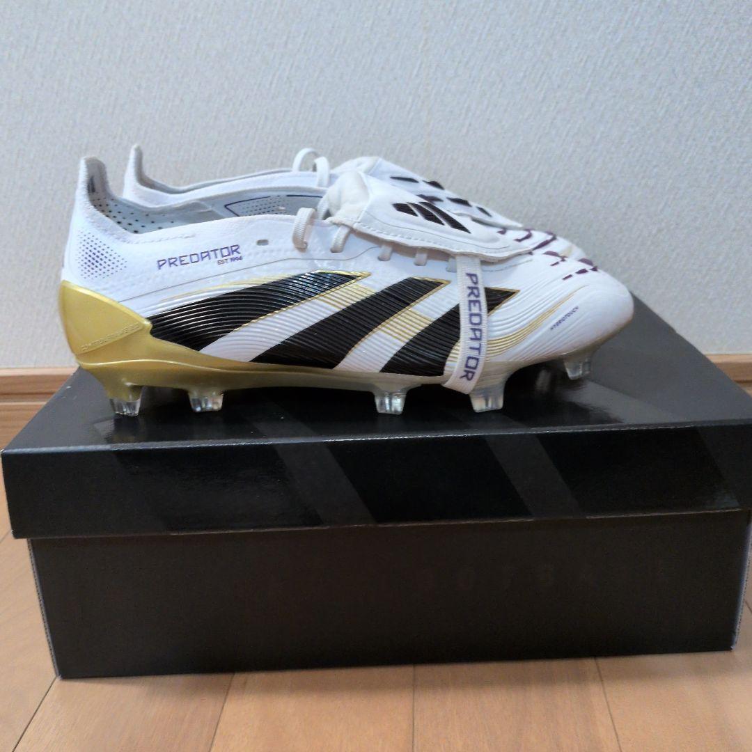 adidas Predator サッカーシューズホワイト/ゴールドサイズ22cm