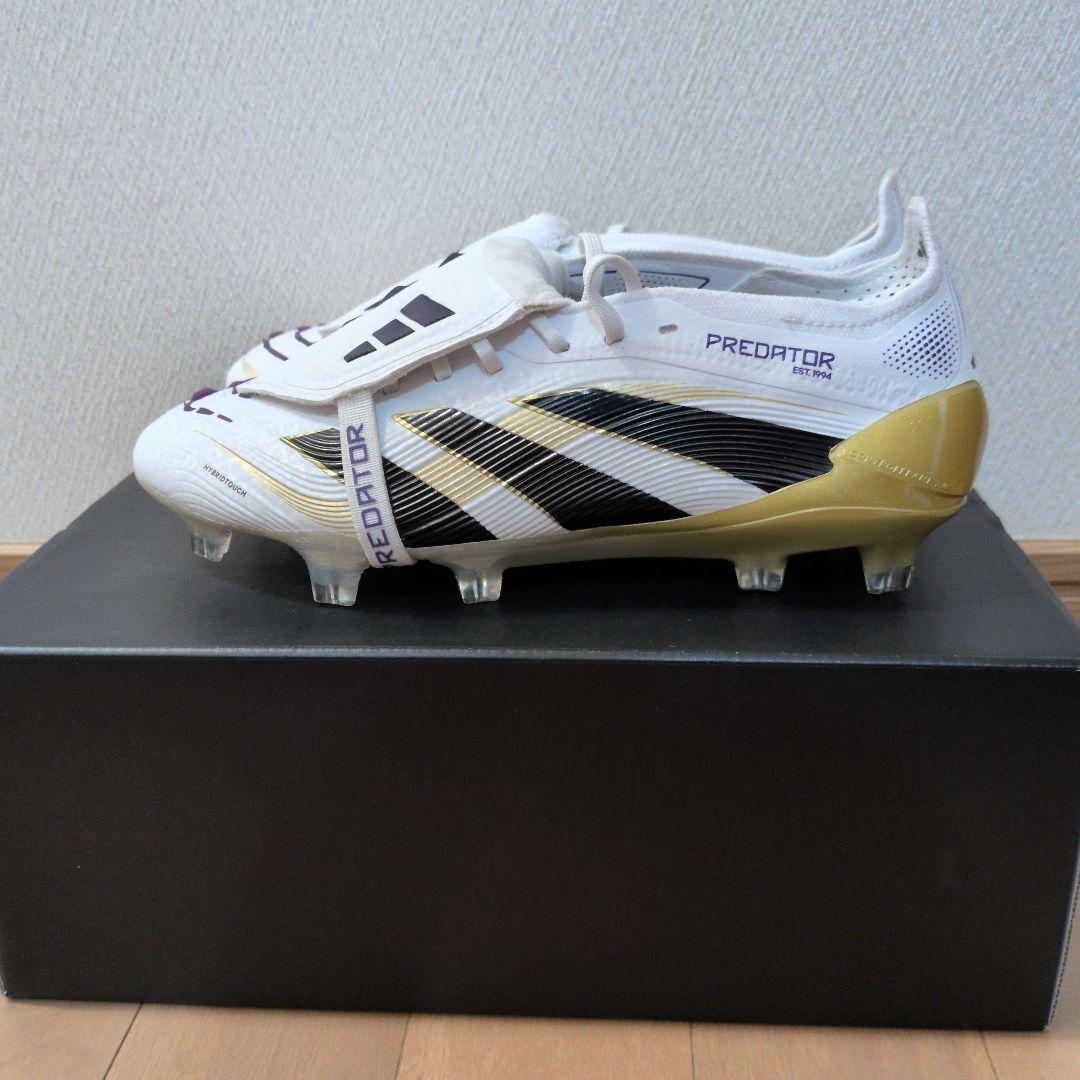 adidas Predator サッカーシューズホワイト/ゴールドサイズ22cm