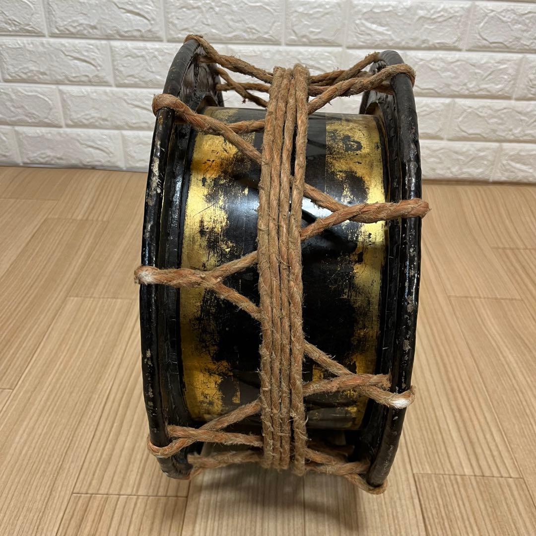 伝統芸能 和太鼓 締太鼓 打楽器 和楽器 練習 祭り 架台 バチ付き